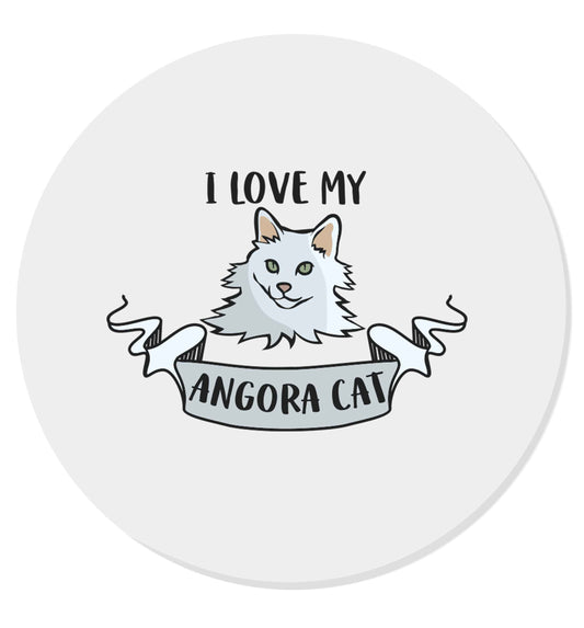 I love my angora cat | Magnet