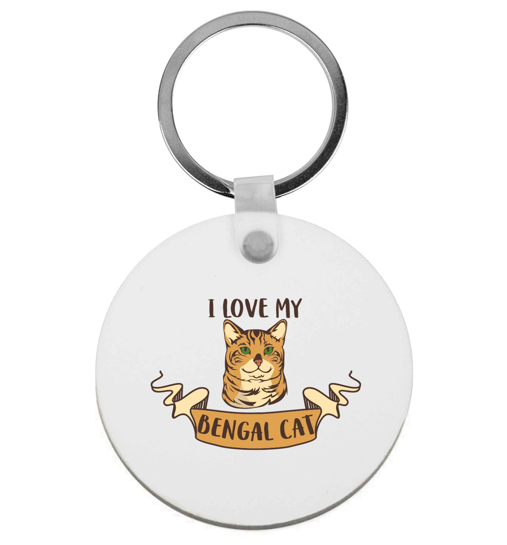I love my begnal cat | Keyring