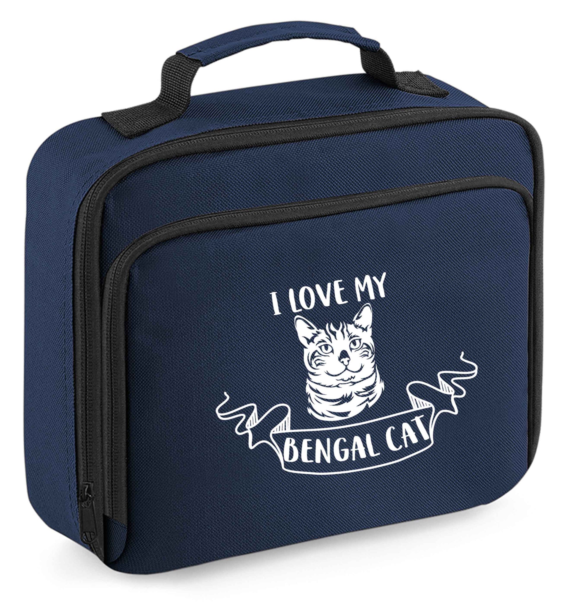 I love my begnal cat insulated navy lunch bag cooler
