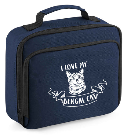 I love my begnal cat insulated navy lunch bag cooler