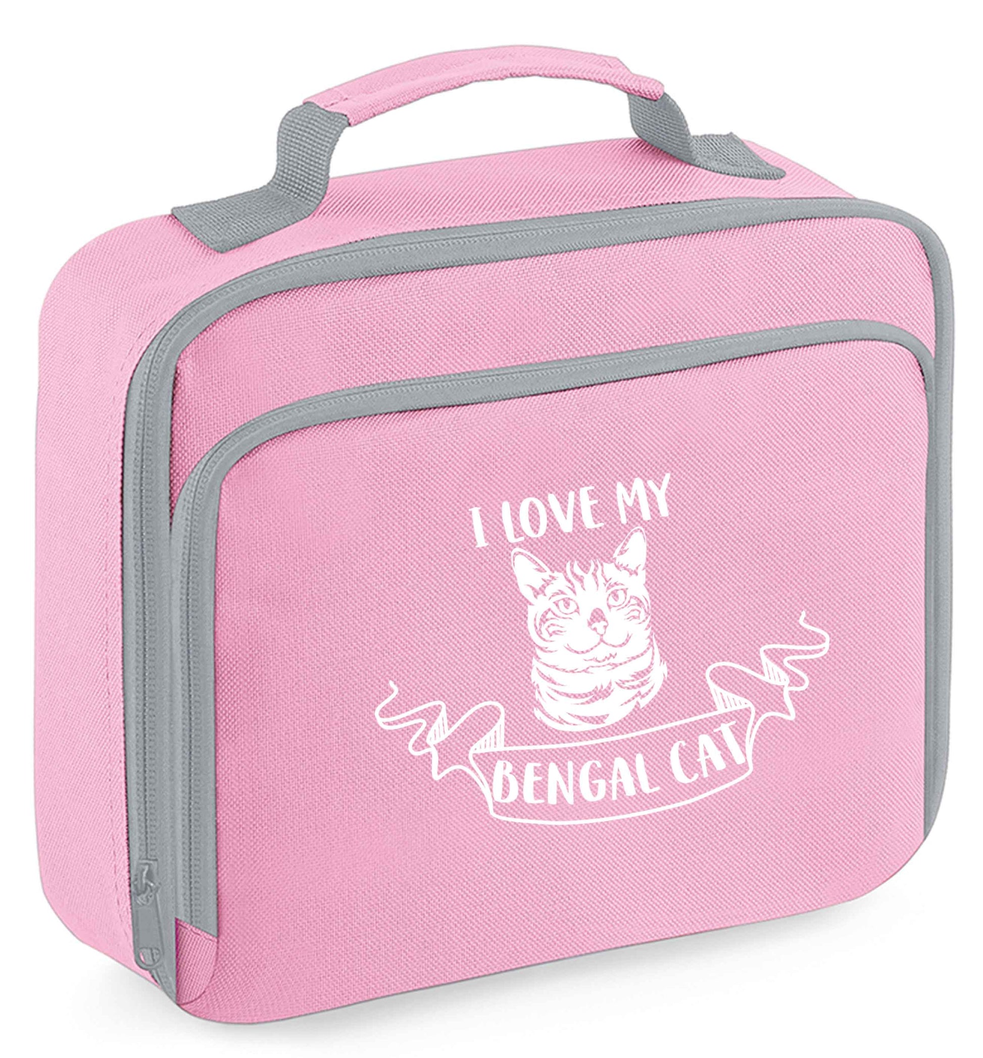 I love my begnal cat insulated pink lunch bag cooler