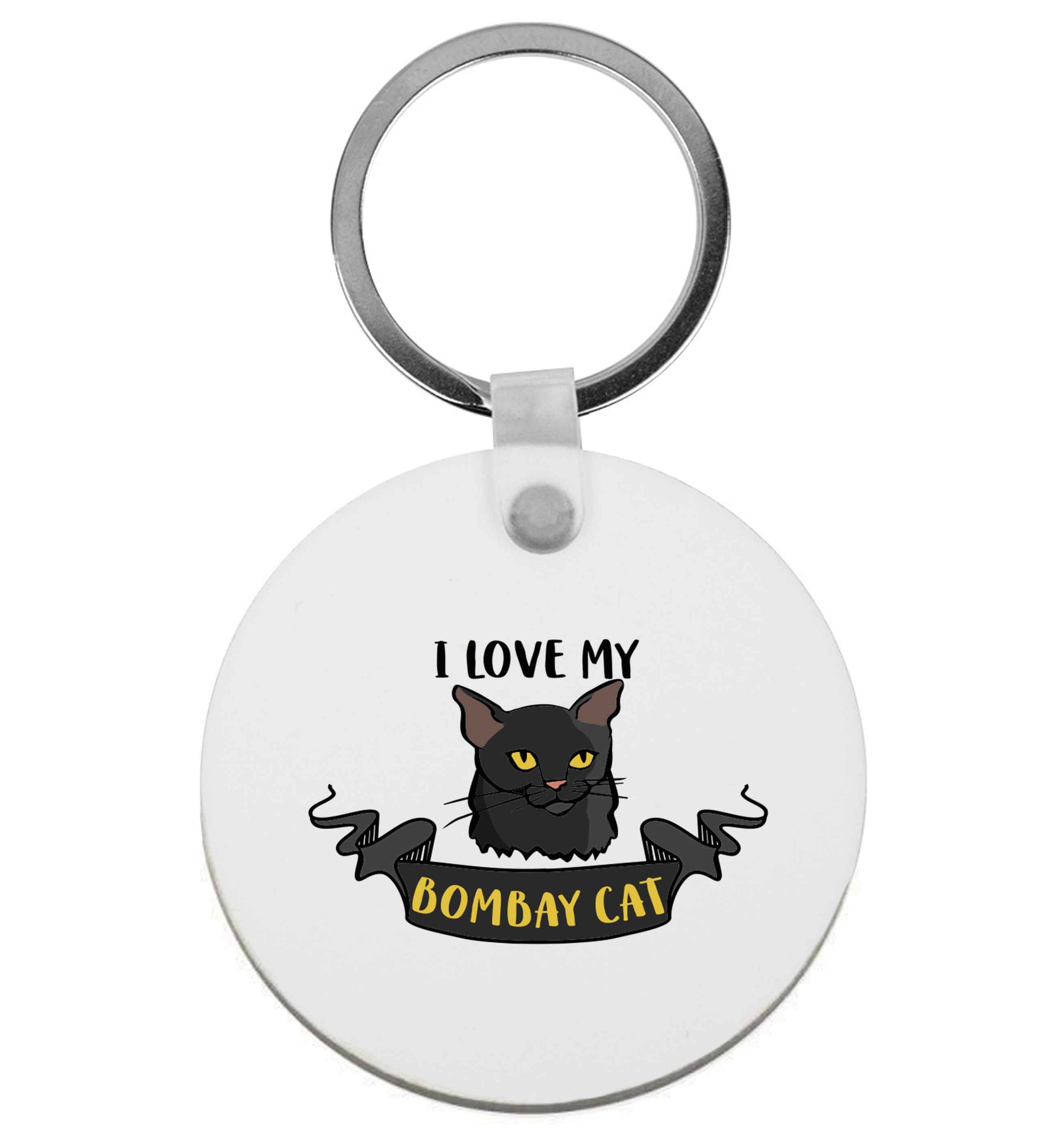 I love my bombay cat | Keyring