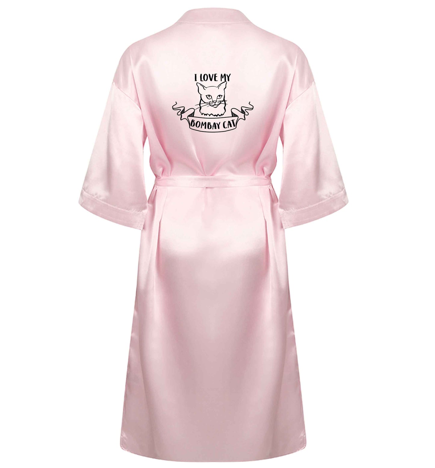 I love my bombay cat XL/XXL pink ladies dressing gown size 16/18