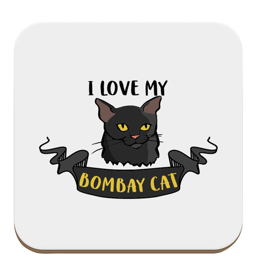 I love my bombay cat set of four coasters