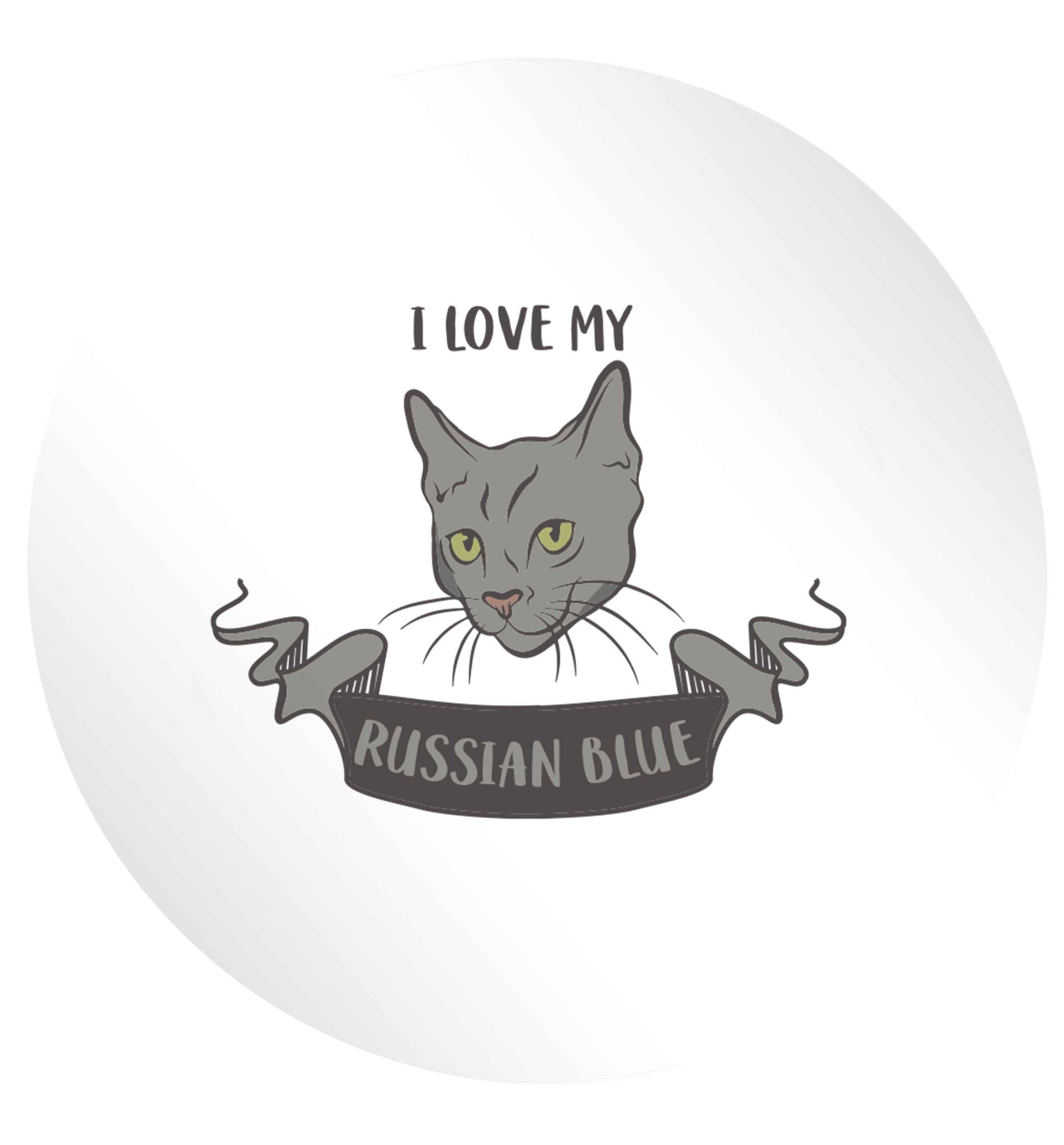 I love my russian blue 24 @ 45mm matt circle stickers