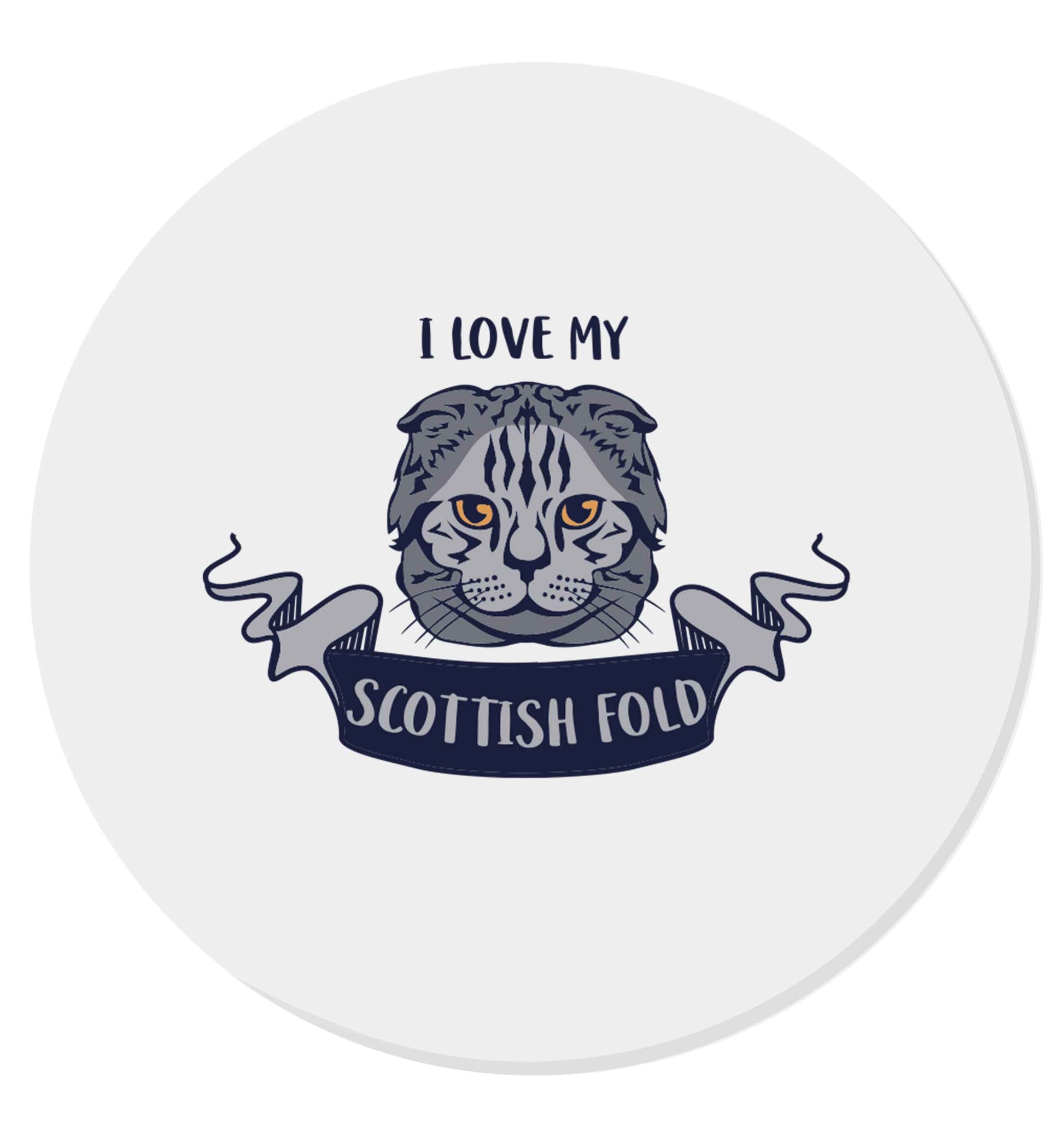 I love my scottish fold cat | Magnet