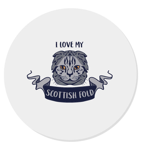 I love my scottish fold cat | Magnet