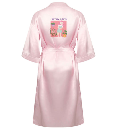 I wet my plants XL/XXL pink ladies dressing gown size 16/18