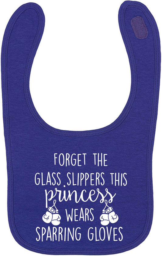 Forget the glass slippers this princess wears sparring gloves | baby bib