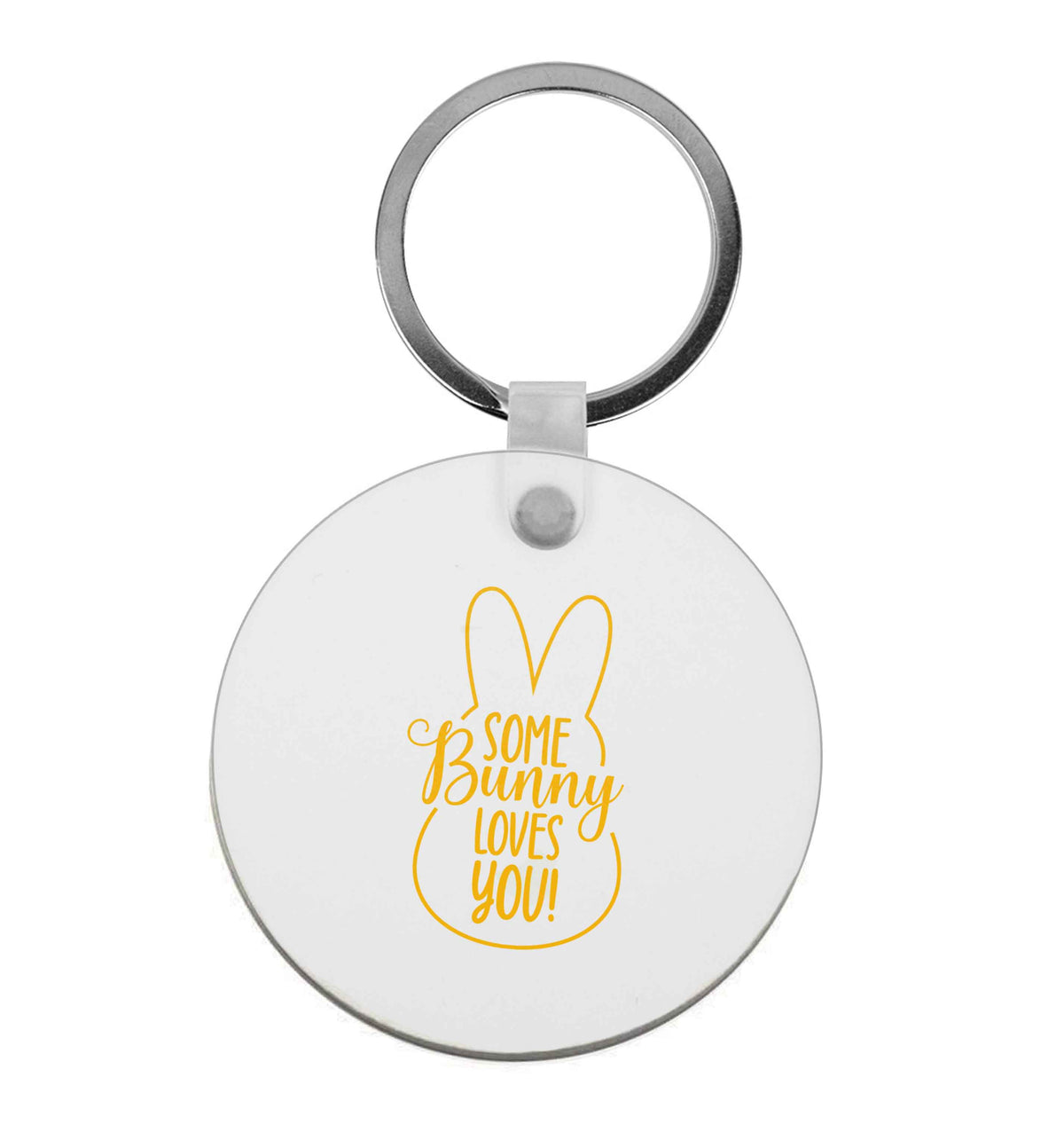 Some bunny loves you | Keyring