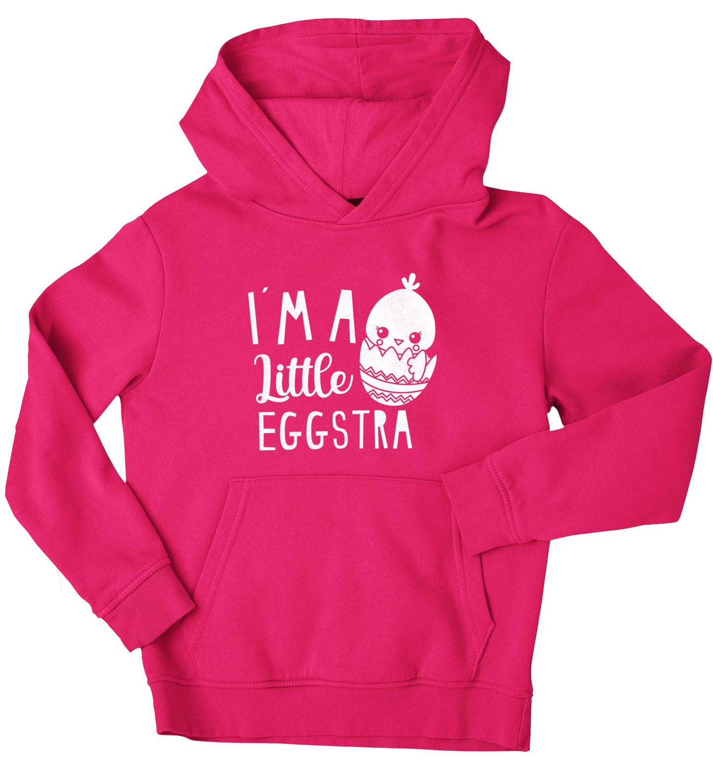 I'm a little eggstra children's pink hoodie 12-13 Years