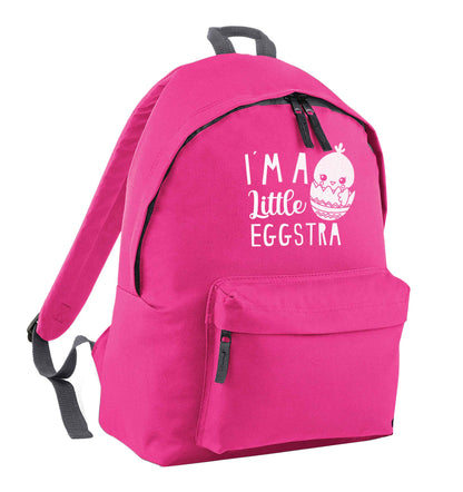 I'm a little eggstra pink adults backpack