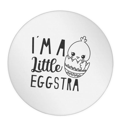 I'm a little eggstra 24 @ 45mm matt circle stickers