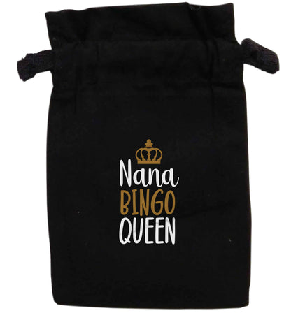 Personalised bingo queen | XS - L | Pouch / Drawstring bag / Sack | Organic Cotton | Bulk discounts available!