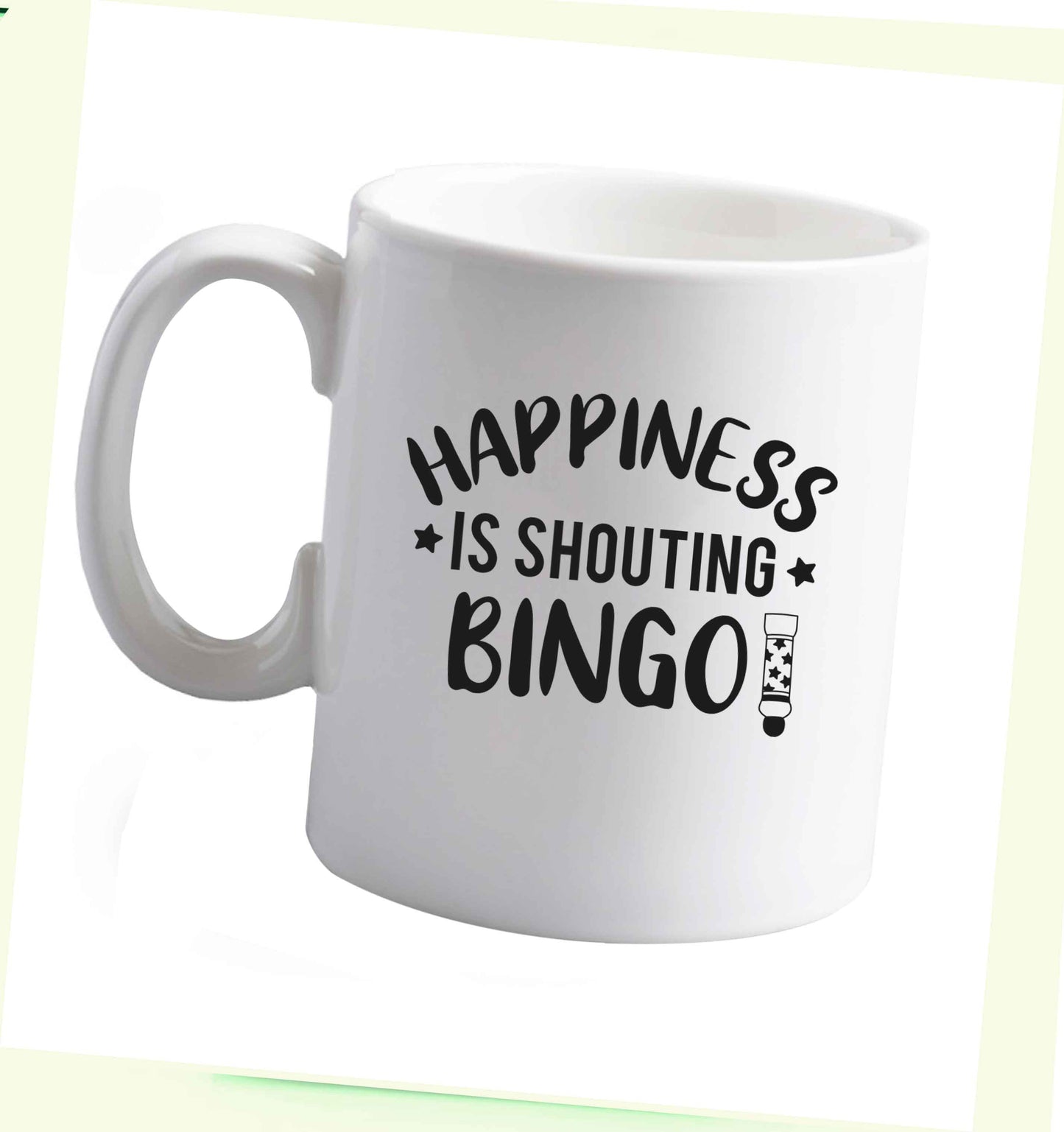 10 oz Tis The Season to Drink Whisky ceramic mug right handed