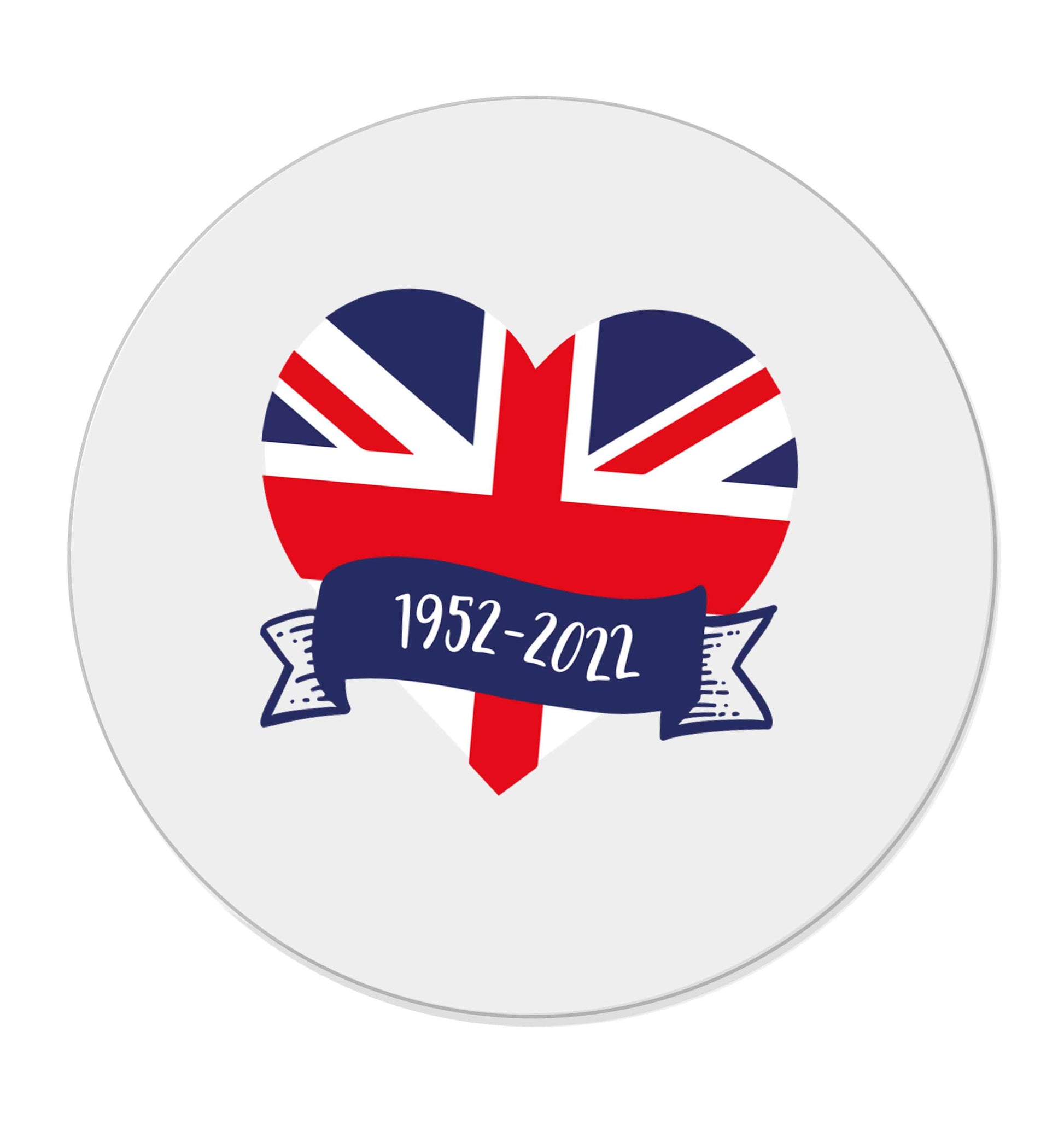 British flag heart Queens jubilee | Magnet