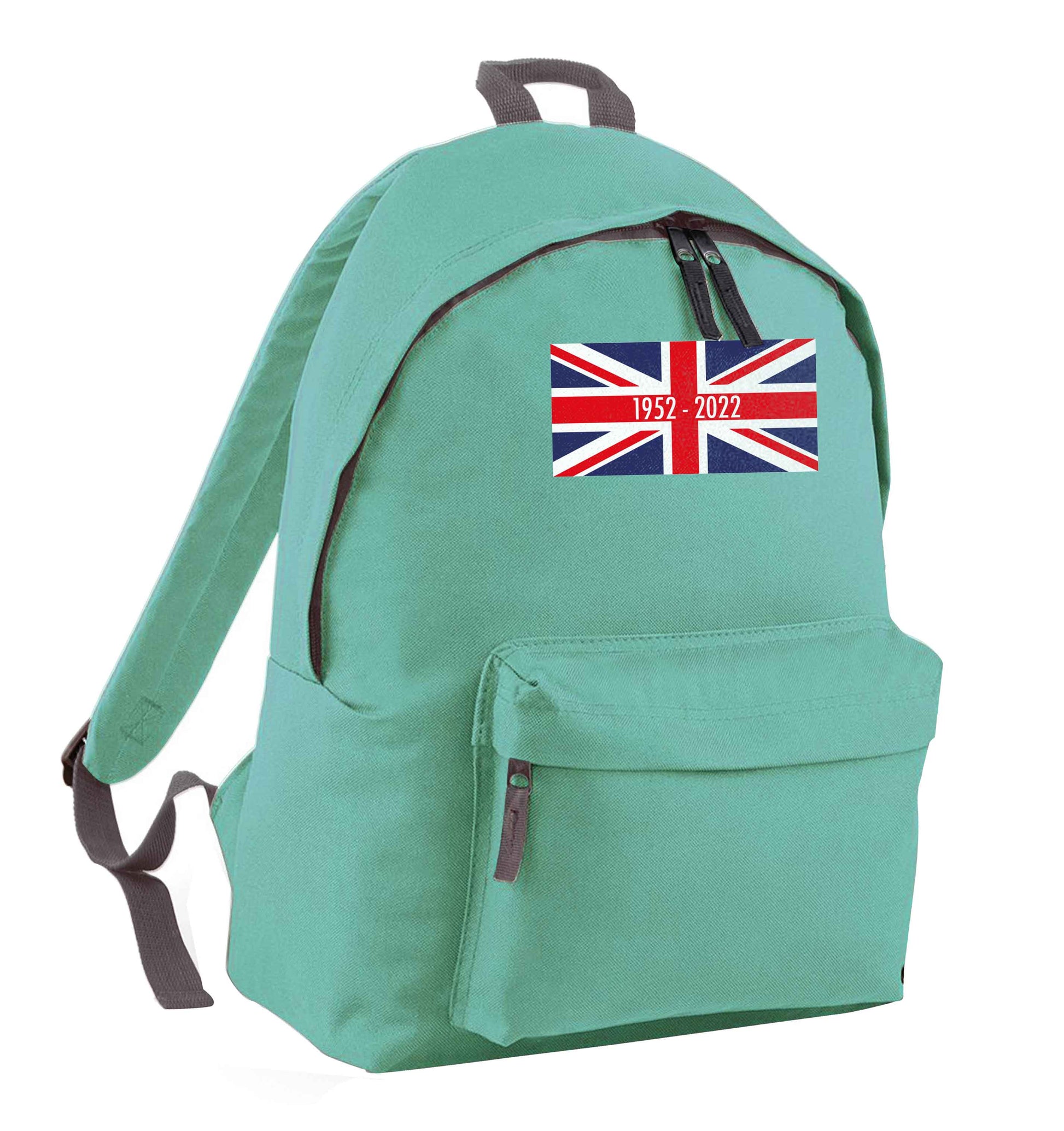 British flag Queens jubilee mint adults backpack