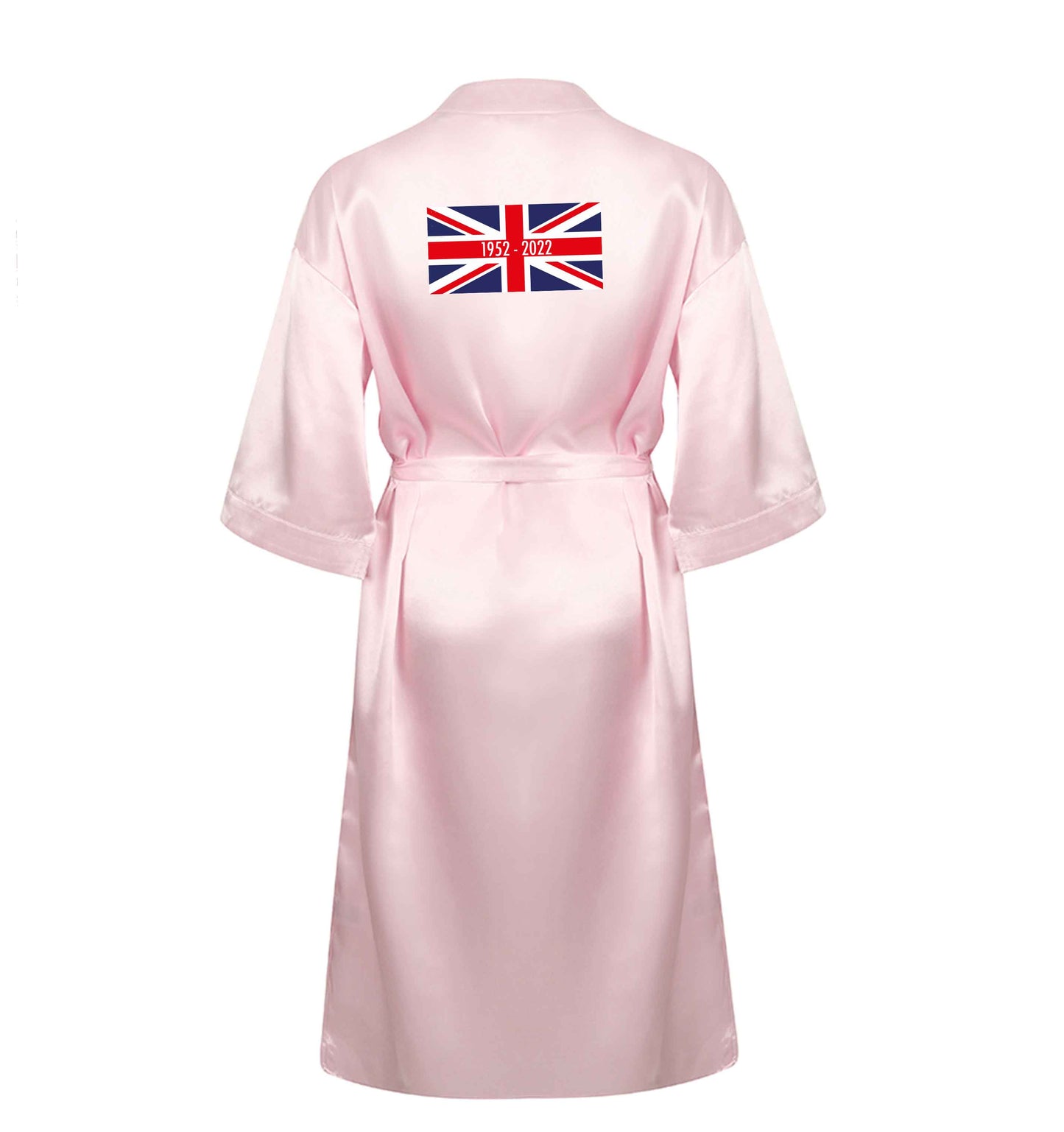 British flag Queens jubilee XL/XXL pink ladies dressing gown size 16/18