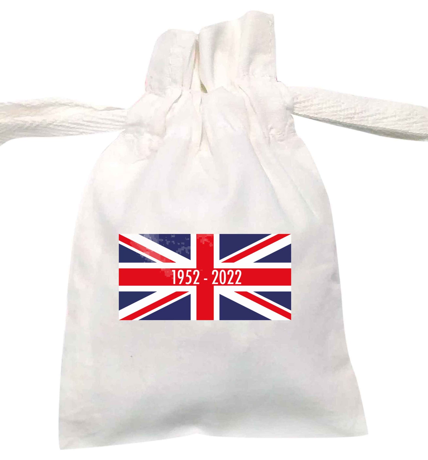 British flag Queens jubilee | XS - L | Pouch / Drawstring bag / Sack | Organic Cotton | Bulk discounts available!