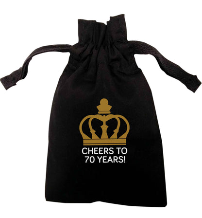 Cheers to 70 years! | XS - L | Pouch / Drawstring bag / Sack | Organic Cotton | Bulk discounts available!