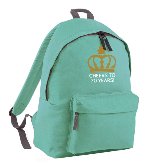 Cheers to 70 years! mint adults backpack