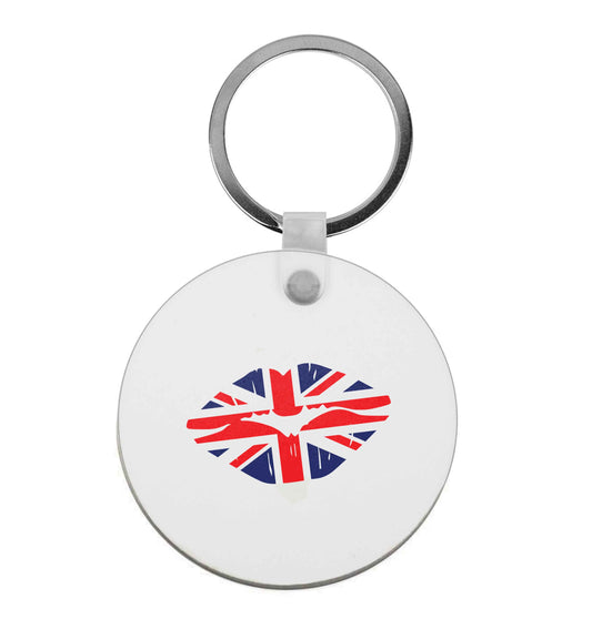 British flag kiss | Keyring