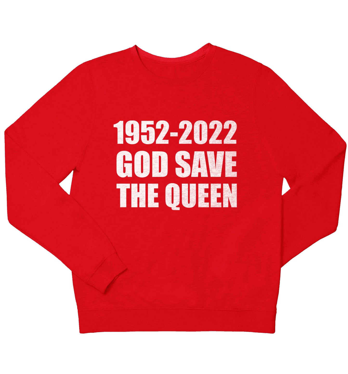 God save the queen children's grey sweater 12-13 Years