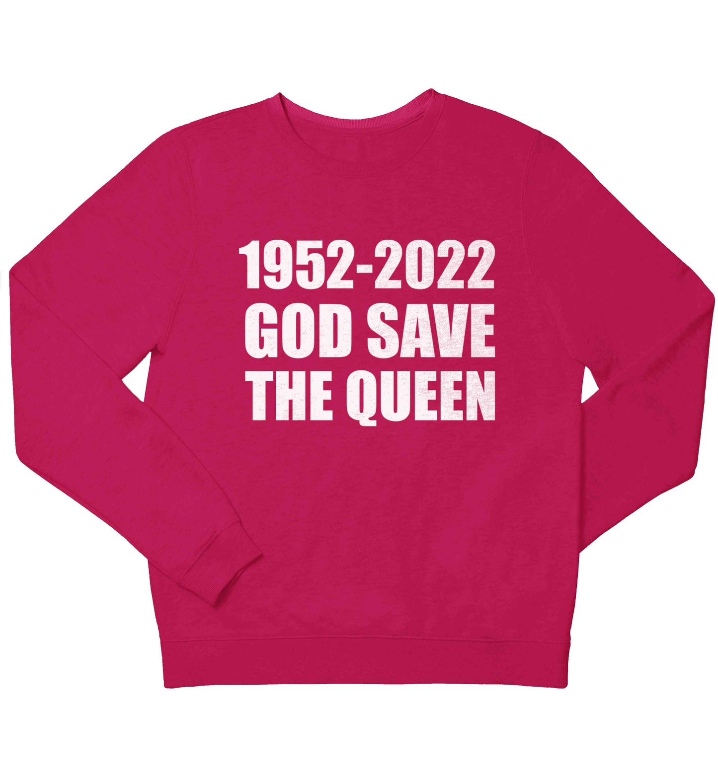 God save the queen children's pink sweater 12-13 Years