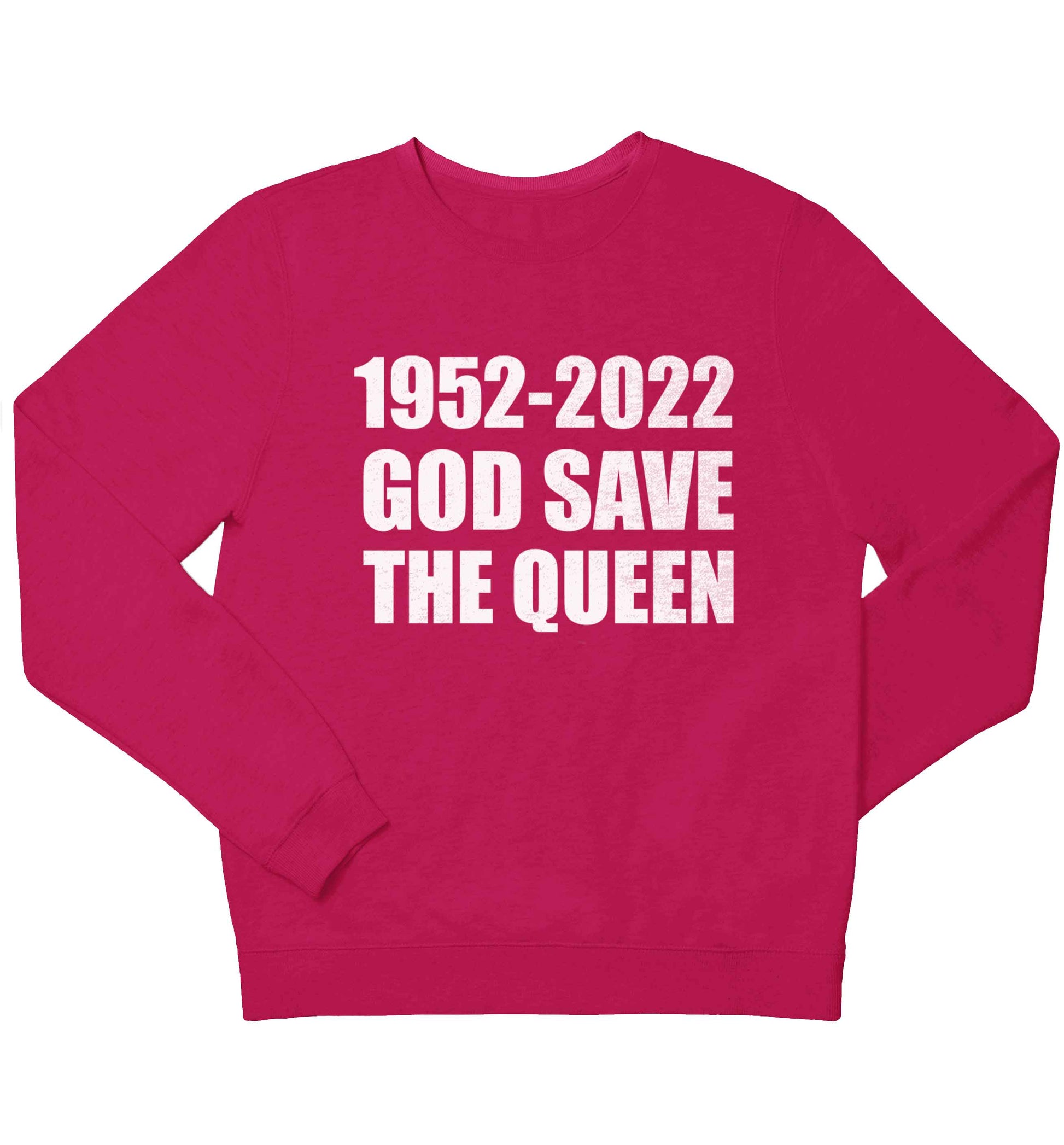 God save the queen children's pink sweater 12-13 Years