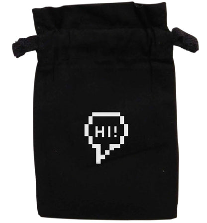 Hi | XS - L | Pouch / Drawstring bag / Sack | Organic Cotton | Bulk discounts available!