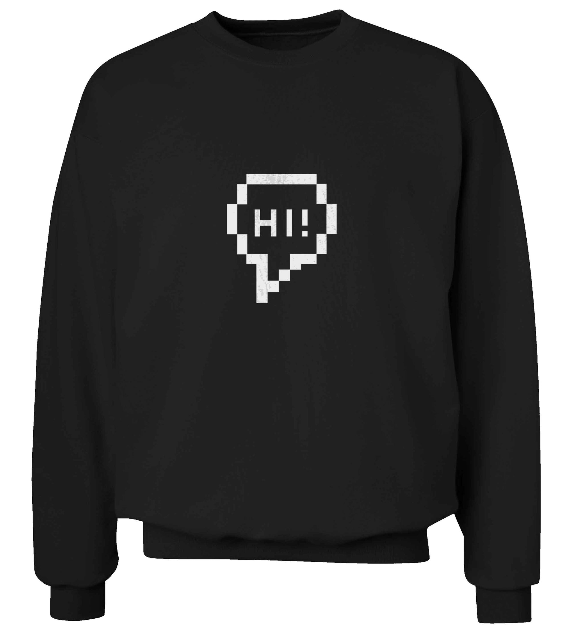Hi adult's unisex black sweater 2XL