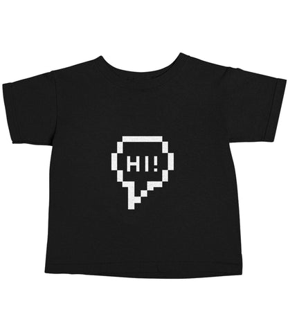 Hi Black baby toddler Tshirt 2 years