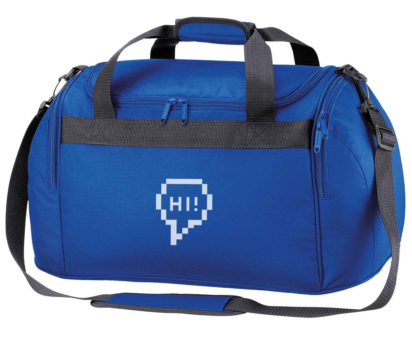 Hi royal blue holdall / duffel bag