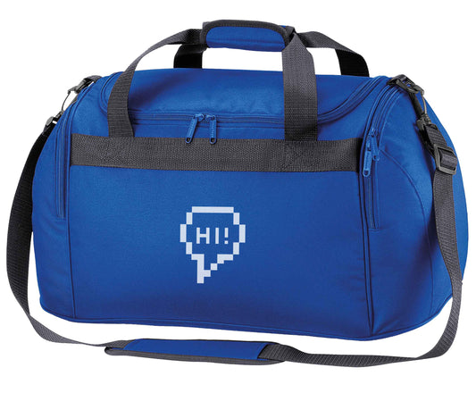 Hi royal blue holdall / duffel bag