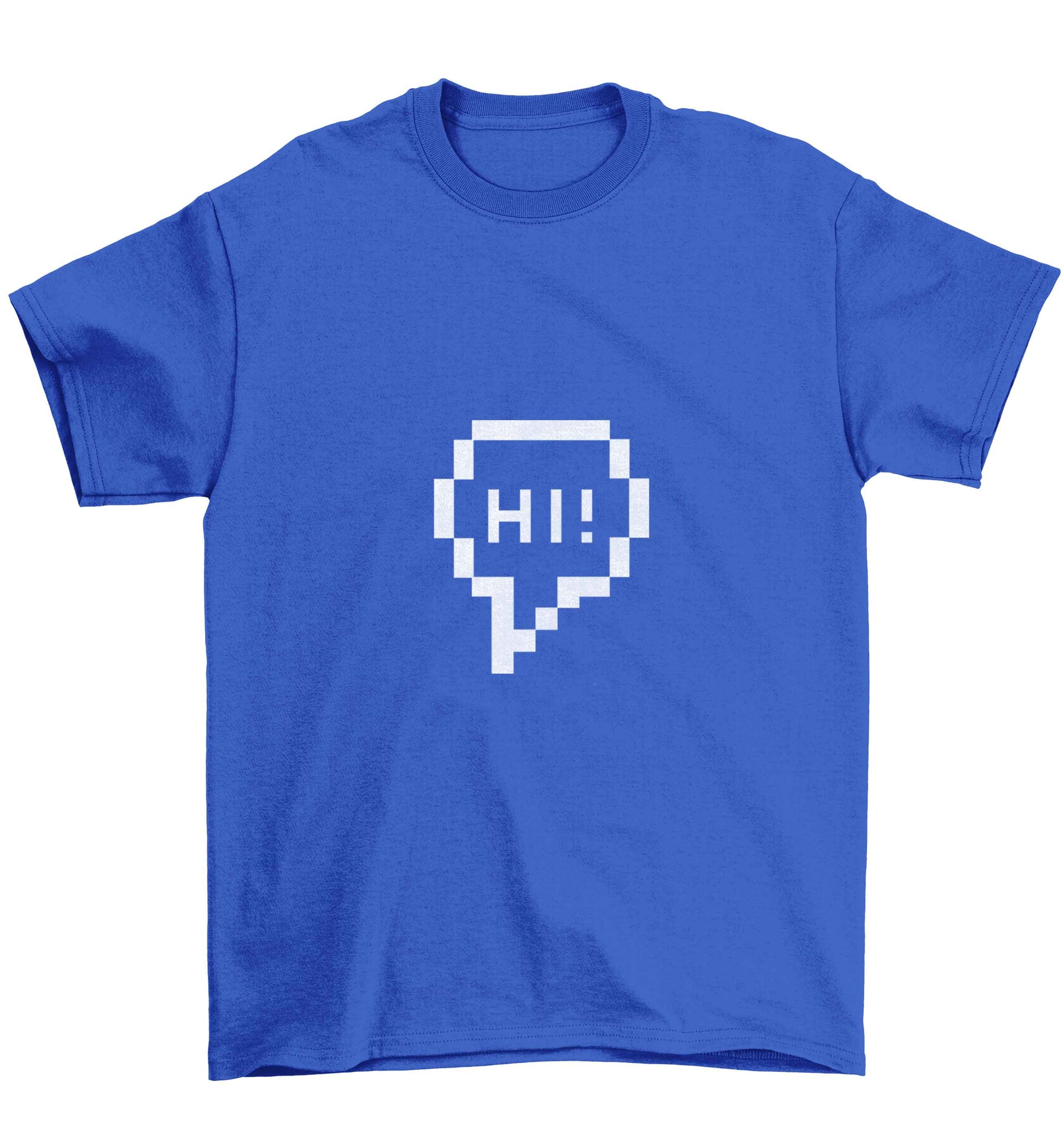 Hi Children's blue Tshirt 12-13 Years