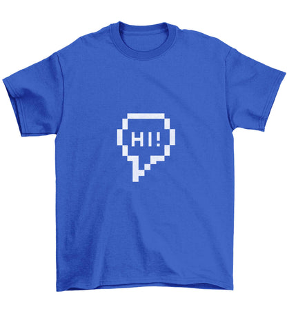 Hi Children's blue Tshirt 12-13 Years