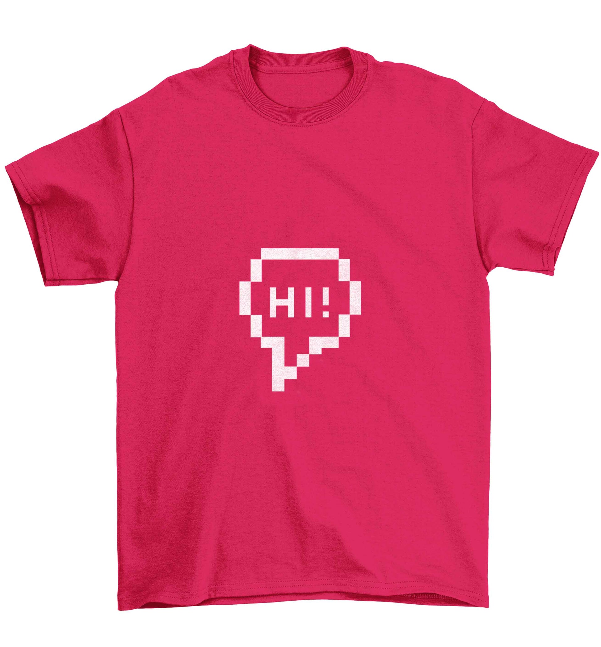 Hi Children's pink Tshirt 12-13 Years