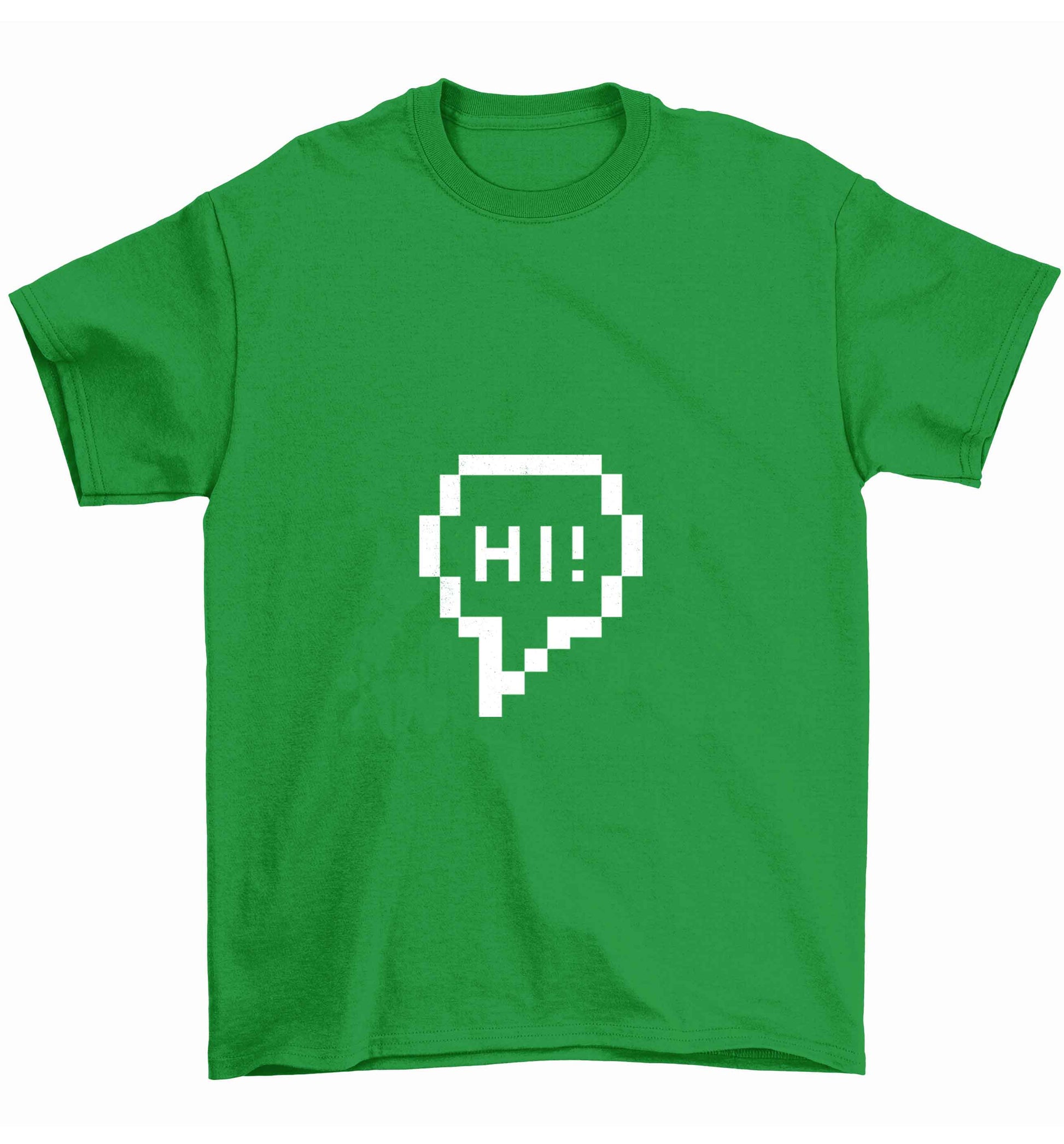Hi Children's green Tshirt 12-13 Years