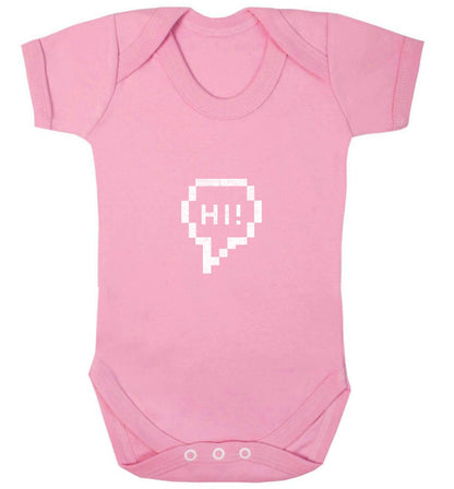 Hi baby vest pale pink 18-24 months