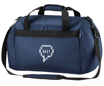 Hi navy holdall / duffel bag