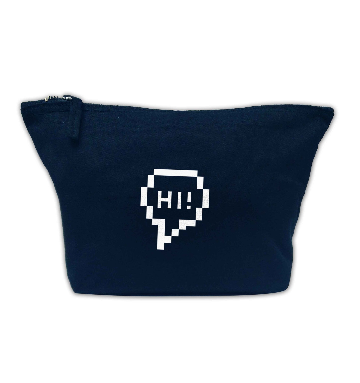 Hi navy makeup bag