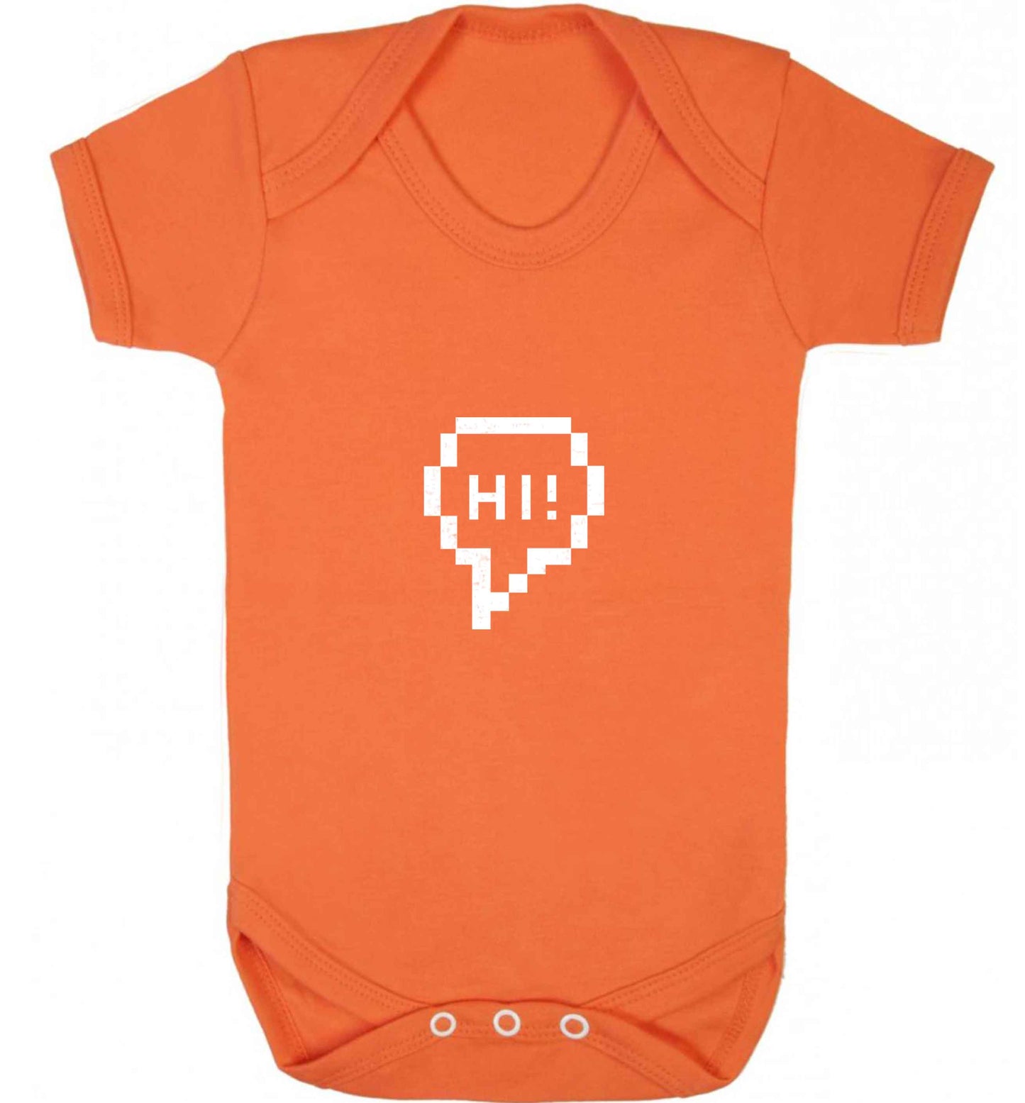 Hi baby vest orange 18-24 months