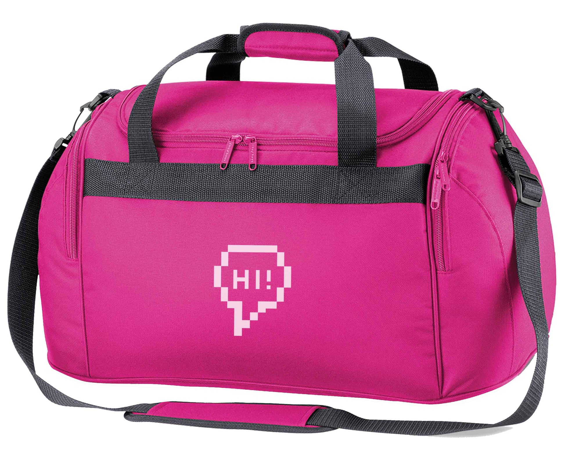 Hi pink holdall / duffel bag