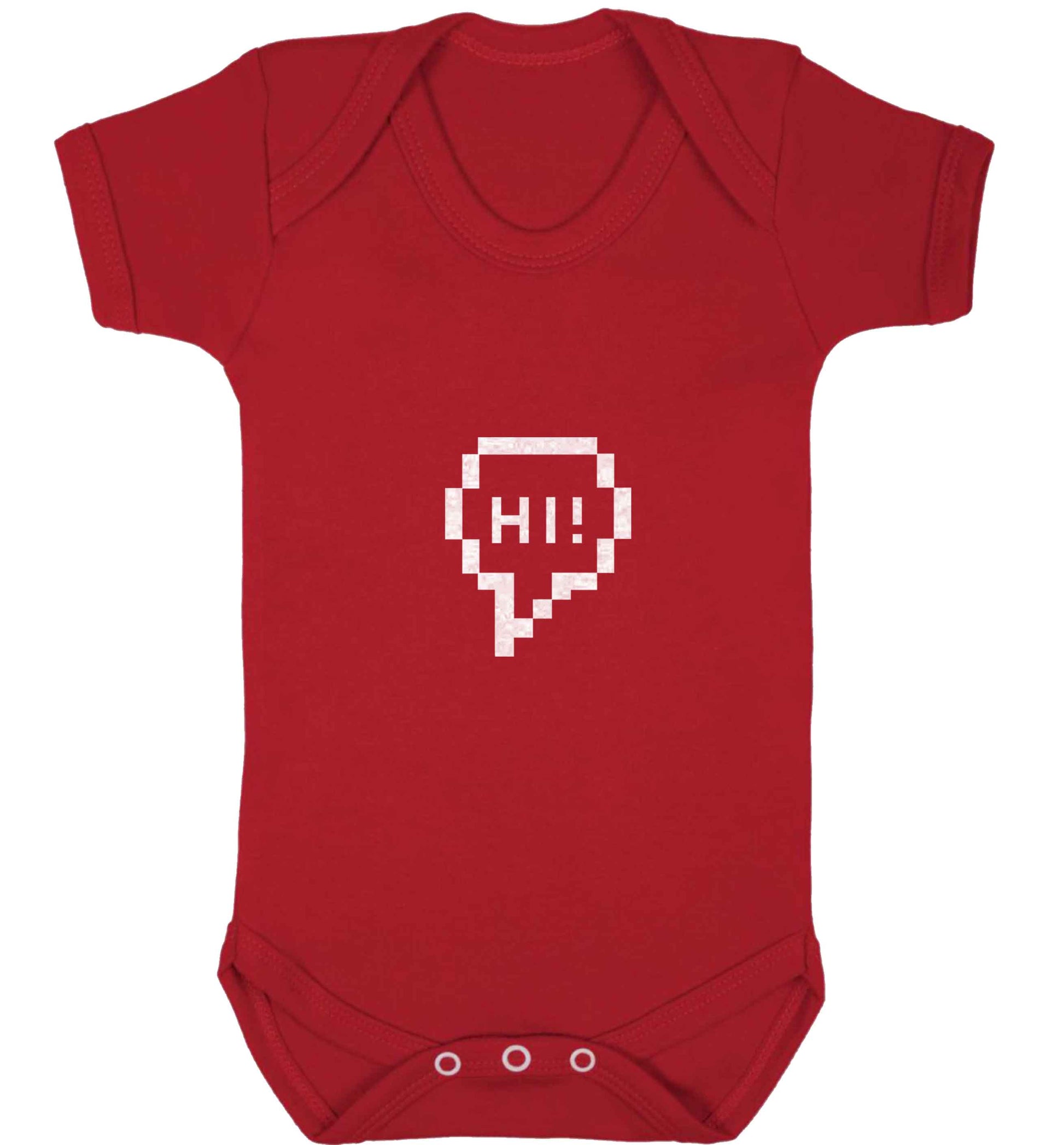 Hi baby vest red 18-24 months
