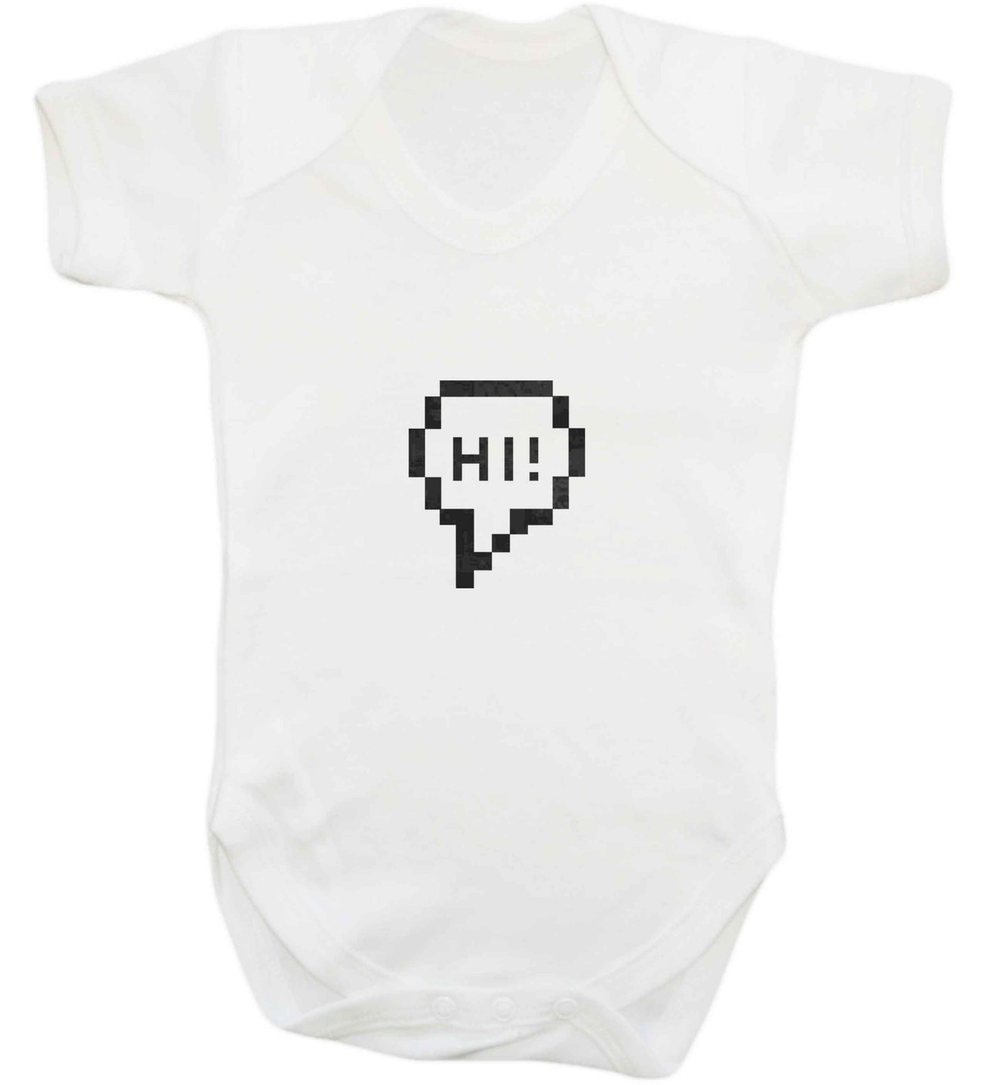 Hi baby vest white 18-24 months