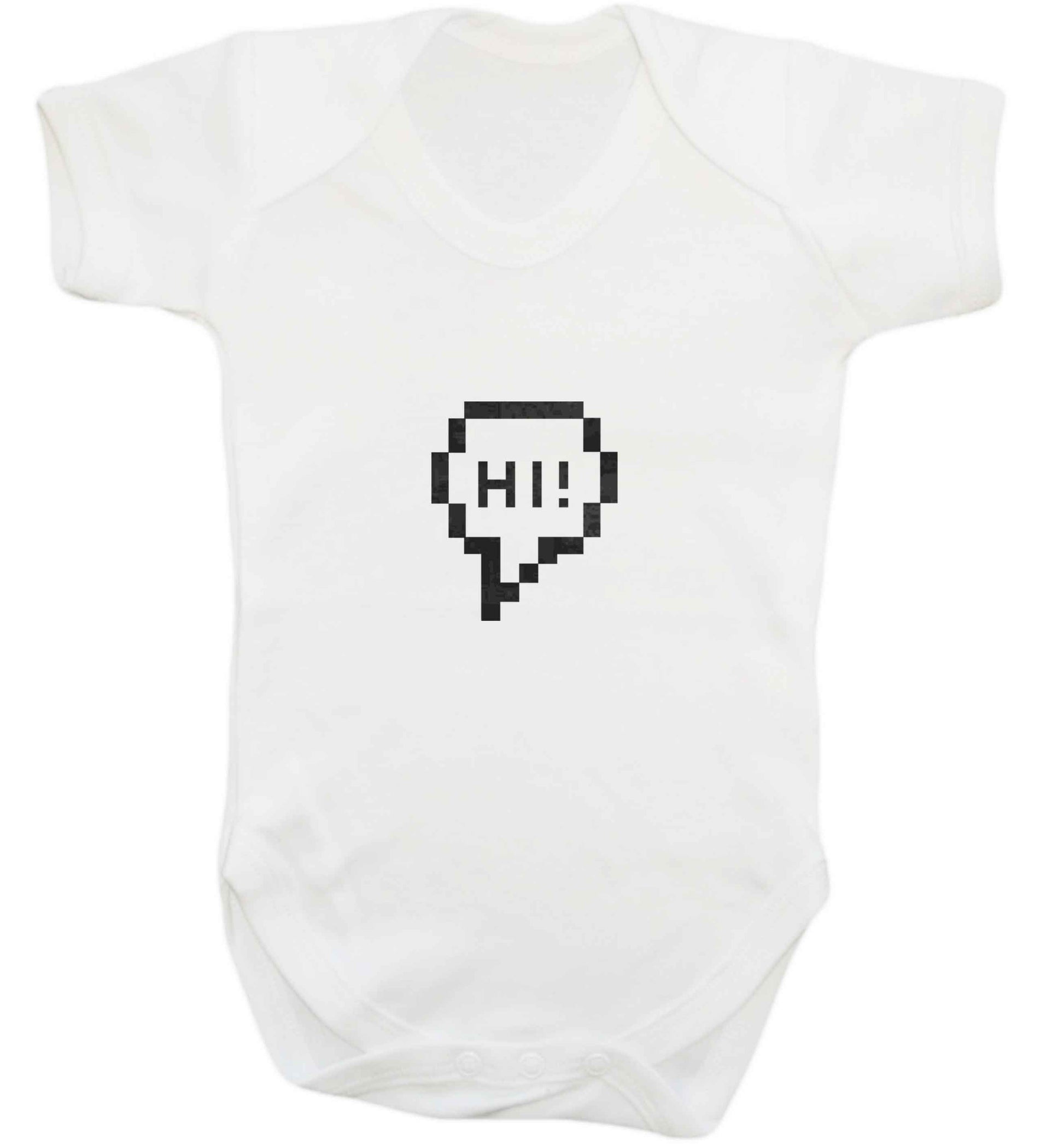 Hi baby vest white 18-24 months