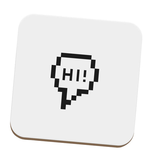 Hi set of four coasters