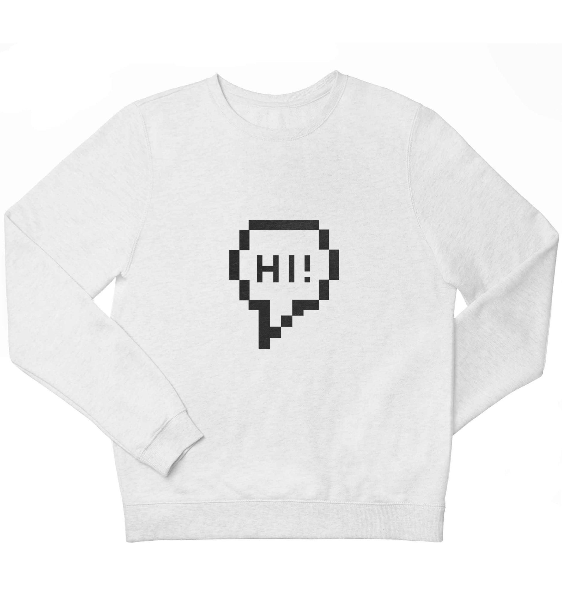Hi children's white sweater 12-13 Years