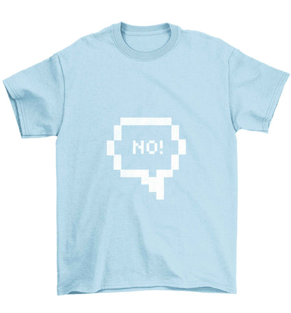 No Children's light blue Tshirt 12-13 Years