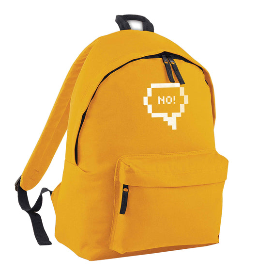 No mustard adults backpack